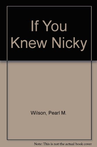 Book If You Knew Nicky free