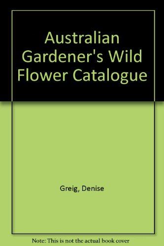 Book The Gardeners Wildflower Catalogue free