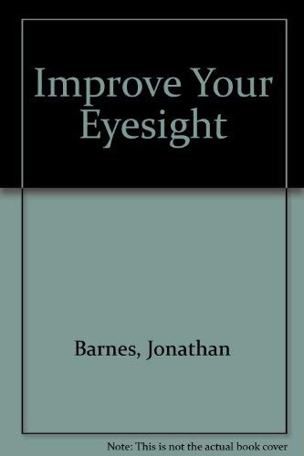 Book Improve Your Eyesight free