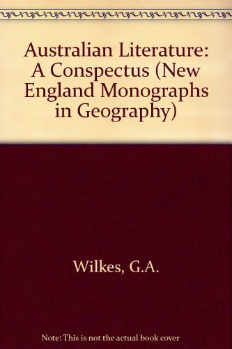 Book Australian Literature: A Conspectus (foundation For Australian Literary Studies. Monograph) free