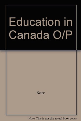 Book Education in Canada (World education series) free