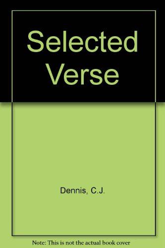 Book Dennis Selected Verse free