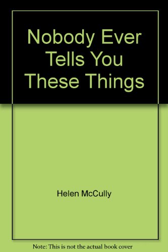 Book Nobody ever Tells You These Things About Food and Drink free