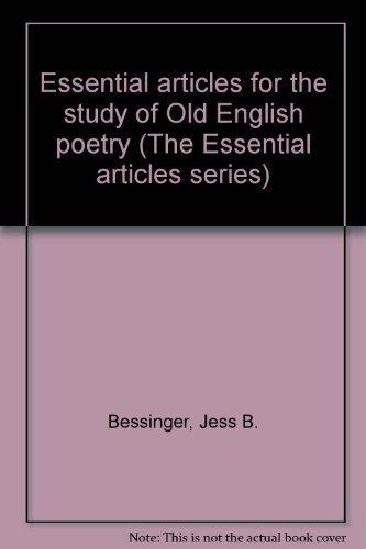 Book Essential articles for the study of Old English poetry (The Essential articles series) free