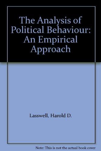 Book The Analysis Of Political Behaviour: An Empirical Approach free