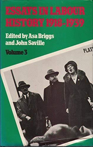 Book Essays in labour history, 1918-1939 free