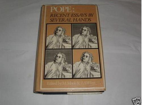 Book Pope, Recent Essays By Several Hands (the Essential Articles Series) free