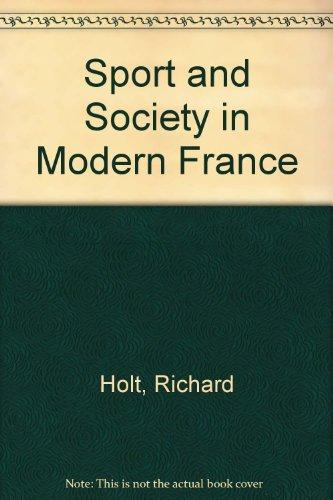 Book Sport and Society in Modern France free