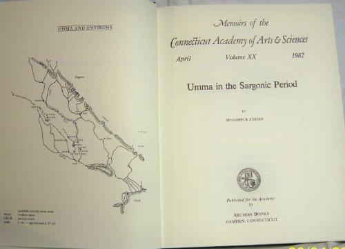 Book Umma In The Sargonic Period (memoirs Of The Connecticut Academy Of Arts & Sciences, V. 20) (english And Sumerian Edition) free