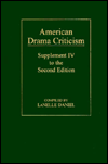 Book American Drama Criticism: Supplement IV to the Second Edition free