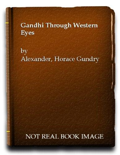 Book Gandhi through Western eyes free