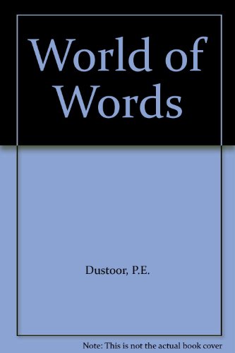 Book The World Of Words free