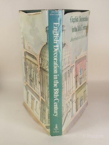 Book English Decoration in the 18th Century: 2nd Ed free