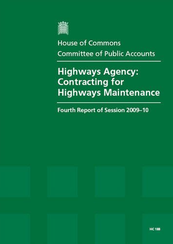 Book Highways Agency: Contracting For Highways Maintenance (hc) free