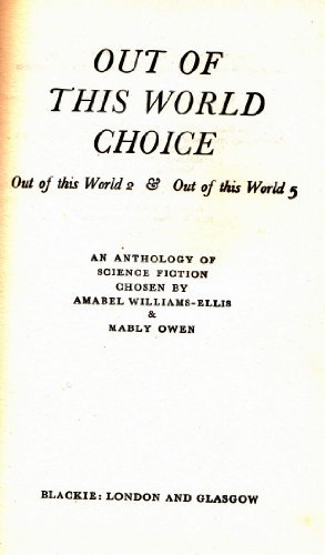 Book Out Of This World Choice free