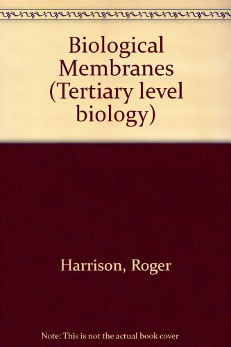 Book Biological membranes: Their structure and function (Tertiary level biology) free