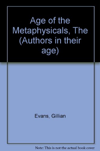 Book The age of the Metaphysicals (Authors in their age) free