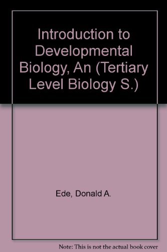 Book An Introduction To Developmental Biology. free