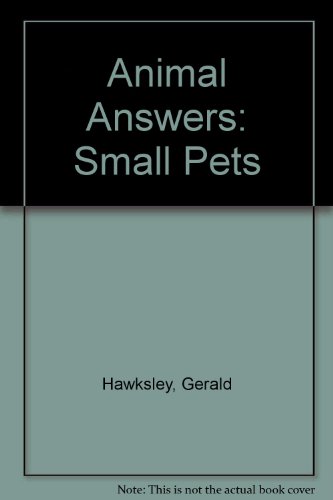 Book Animal Answers - Small Pets free