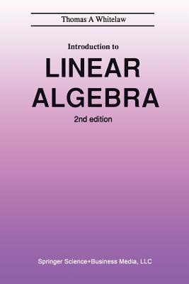 Book An Introduction To Linear Algebra free