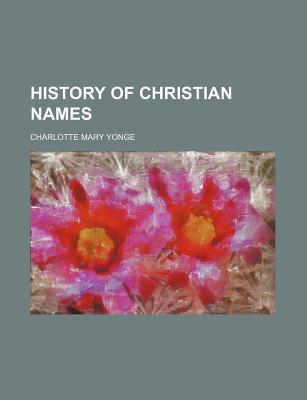 Book History Of Christian Names free
