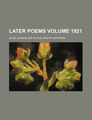 Book Later Poems (1921) free