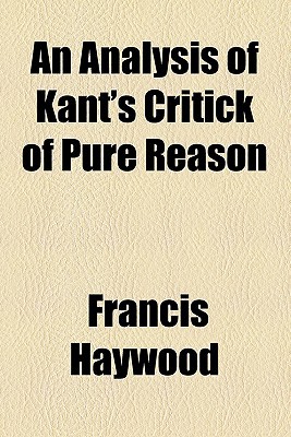 Book An Analysis Of Kant's Critick Of Pure Reason free