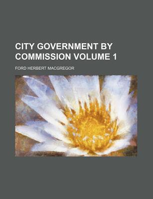 Book City Government By Commission free