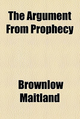 Book The Argument From Prophecy free