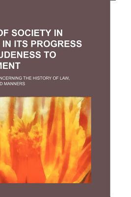 Book A View Of Society In Europe In Its Progress From Rudeness To Refinement free