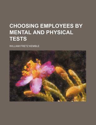 Book Choosing Employees By Mental And Physical Tests free