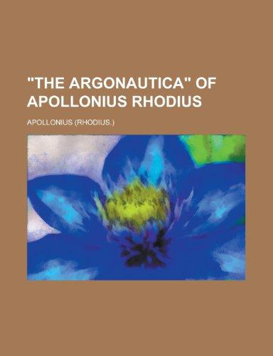 Book The Argonautica Of Apollonius Rhodius free