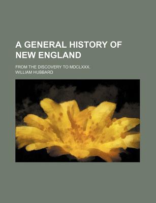 Book A General History Of New England free