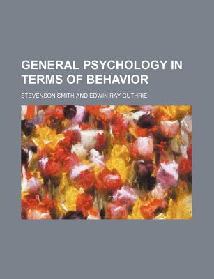 Book General Psychology in Terms of Behavior free