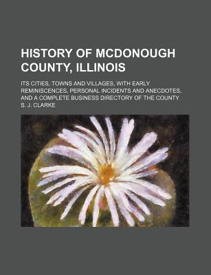 Book History Of Mcdonough County, Illinois... free