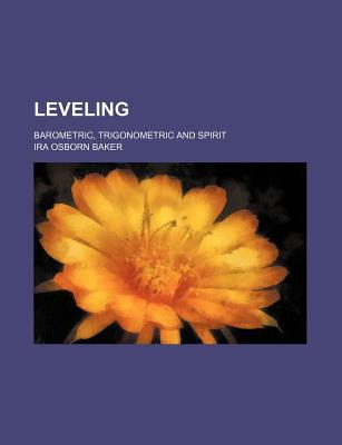 Book Leveling; Barometric, Trigonometric And Spirit free
