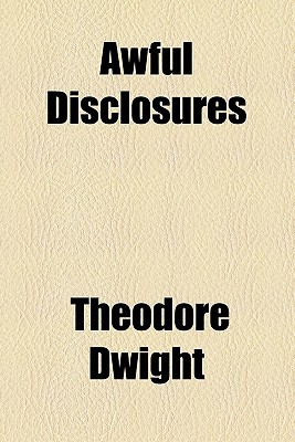 Book Awful Disclosures free