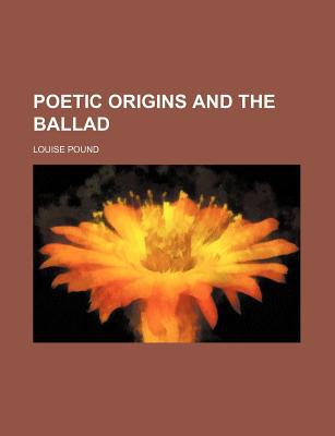 Book Poetic Origins And The Ballad free