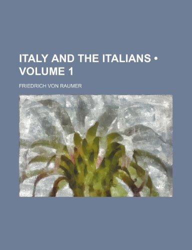 Book Italy And The Italians free