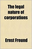 Book The Legal Nature Of Corporations free