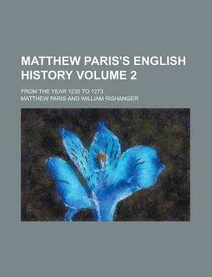 Book Matthew Paris's English History (1853) free