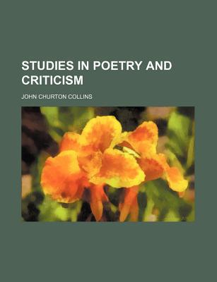 Book Studies In Poetry And Criticism free