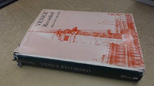 Book Venice recorded: A guide book and anthology; free