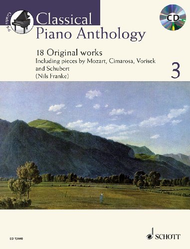 Book Classical Piano Anthology - Vol. 3 - 18 Original Works - Piano - Schott Anthology Series - edition with CD - ( ED 13440 ) free