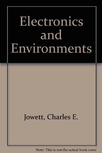 Book Electronics and Environments free