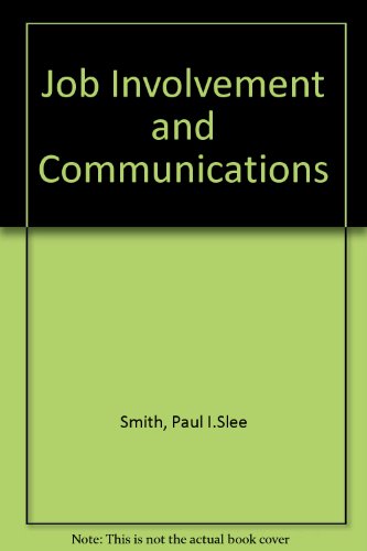 Book Job Involvement And Communications free