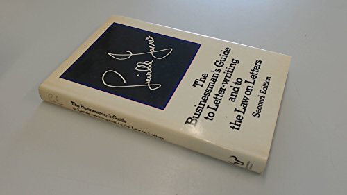 Book The Businessman's Guide To Letter-writing And To The Law On Letters free