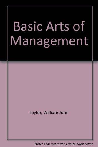 Book The basic arts of management, free