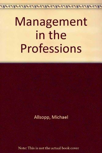 Book Management In The Professions free