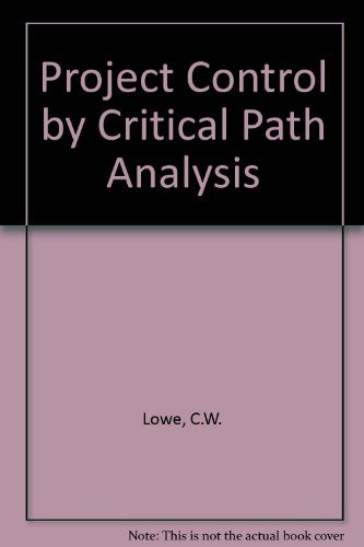 Book Project control by critical path analysis: A basic guide to CPA by bar chart free